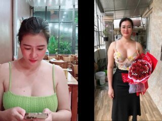 Clip: Chị máy bay Bông cực múp show hàng thủ dâm