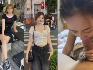 Clip: Đổi tư thế doggy anh còn lấy tay móc đít em nữa